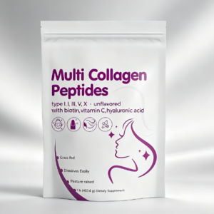 Multi Collagen Powder for Skin & Joint Health | 454g | Anti‑Aging, Wrinkle Reduction, Immunity & Bone Support