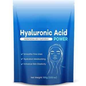 Hyaluronic Acid Powder for Deep Hydration & Wrinkle Repair | 150g | Anti‑Oxidant, Skin Brightening & Inflammation Relief
