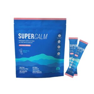 Magnesium Powder for Sleep & Muscle Relaxation | 90g | Raspberry Electrolyte Drink | Calm Nervous System & Heart Health