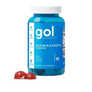 Ashwagandha Gummies for Stress & Anxiety Relief | 60 Gummies | Improve Sleep, Immunity, Endurance & Heart Health