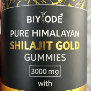 Shilajit Gummies 285g for Immune & Endurance | 60 Brown Half‑Circle Gummies | Anti‑Fatigue, Hormone Balance, Anti‑Aging