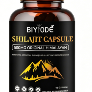 Shilajit Capsules 60 Count for Immune & Energy | 70g | Size 0 Capsules | Anti‑Fatigue, Hormone Balance & Anti‑Aging