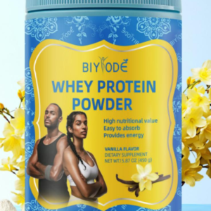 Whey Protein Powder 450g for Muscle Support & Recovery | 4g Protein per Serving | Low Calorie, Low Carb | Post‑Workout & Daily Nutrition